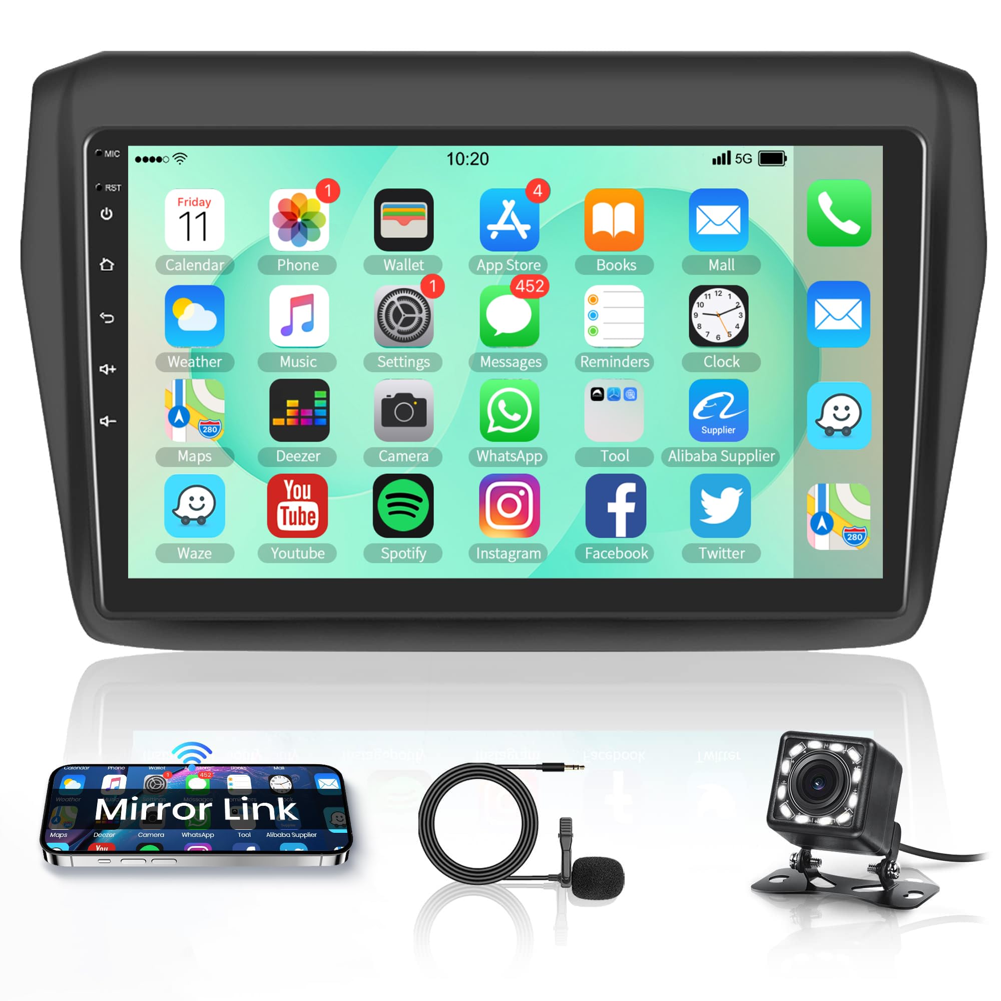 Amazon.com: Rimoody Car Stereo for Suzuki Swift 2017 2018 2019